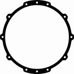 1520-2308034 Прокладка крышки переднего редуктора (0,4)