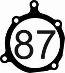 375-1802108 Прокладка крышки заднего подшип. промеж. вала РК (0,5)