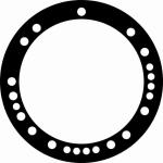540-1709053 Прокладка ступицы (0,6)