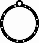 7555-3572158 Прокладка крышки тормоза-замедлителя (0,6)