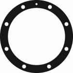 375-2304052-Б Прокладка цапфы переднего моста 8 отверстий (0,3)