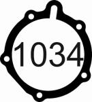 5920-1802029 Прокладка крышки заднего подш. РК (0,5)